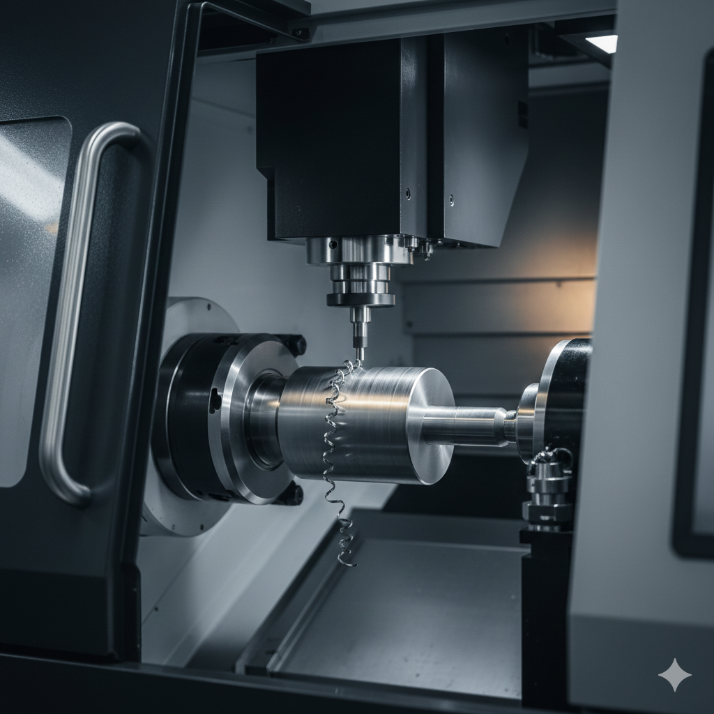 Proceso de maquinado CNC de precisión
